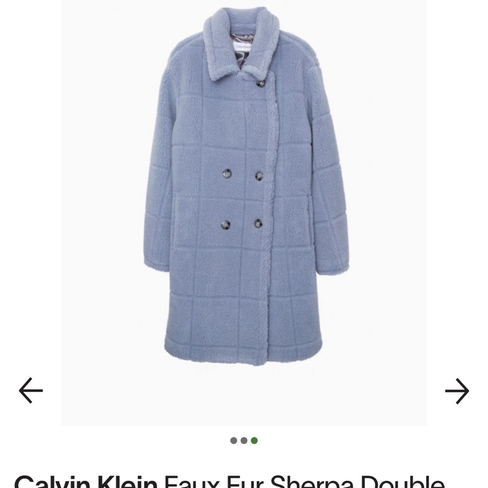 NWT Calvin Klein coat